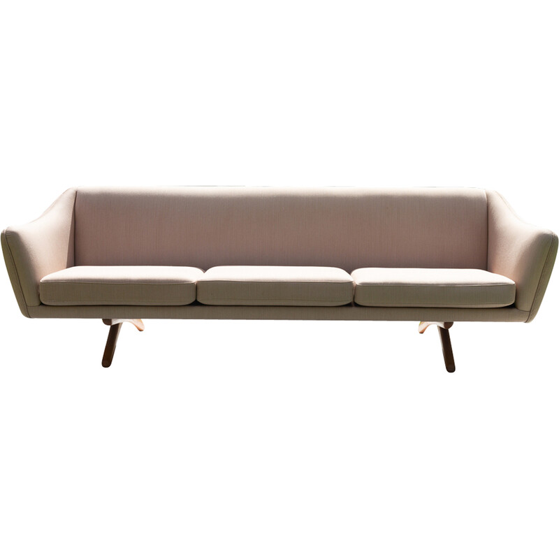 Mid-century Danish model Ml 140 sofa by Illum Wikkelsø for A. Mikael Laursen, 1960s