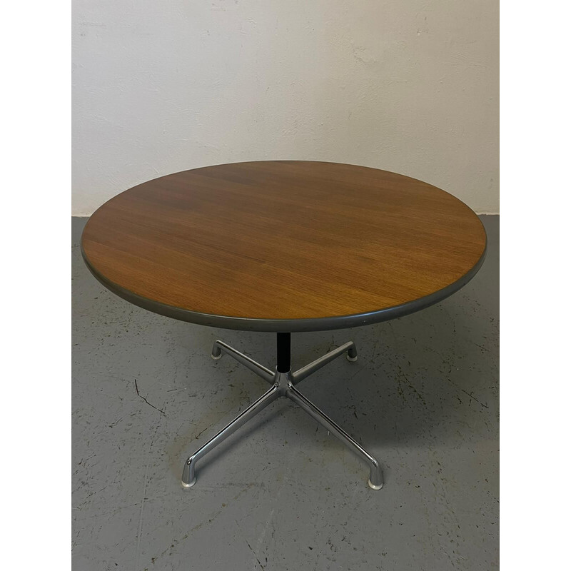 Vintage round table by Charles and Ray Eames for Herman Miller, USA 1970s