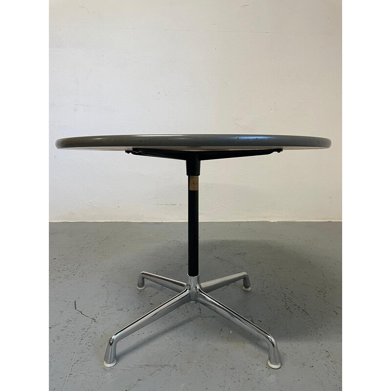 Vintage round table by Charles and Ray Eames for Herman Miller, USA 1970s