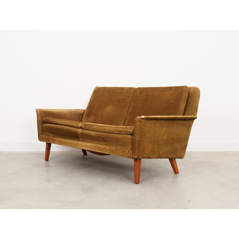 Vintage beechwood sofa by Folke Ohlsson for Fritz Hansen, 1960s