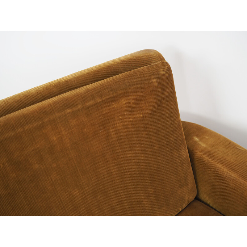 Vintage beechwood sofa by Folke Ohlsson for Fritz Hansen, 1960s