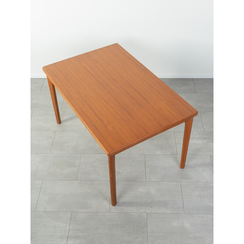 Mesa de comedor vintage de Henning Kjaernulf para Vejle Møbelfabrik, Dinamarca años 60