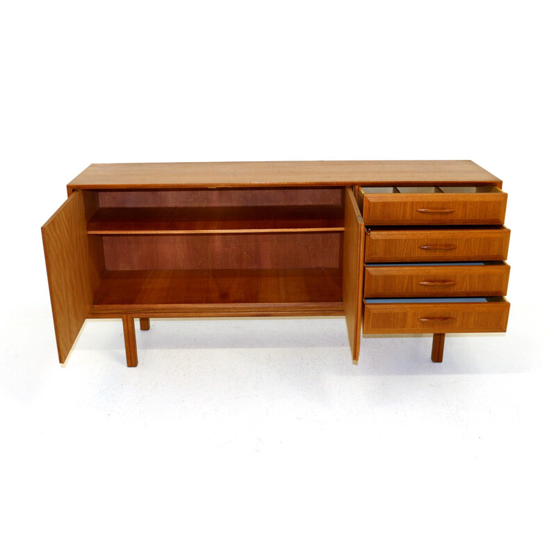 Mid century scandinavian teak sideboard, Sweden 1960