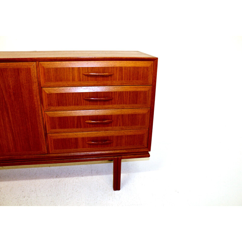 Credenza scandinava in teak, Svezia 1960