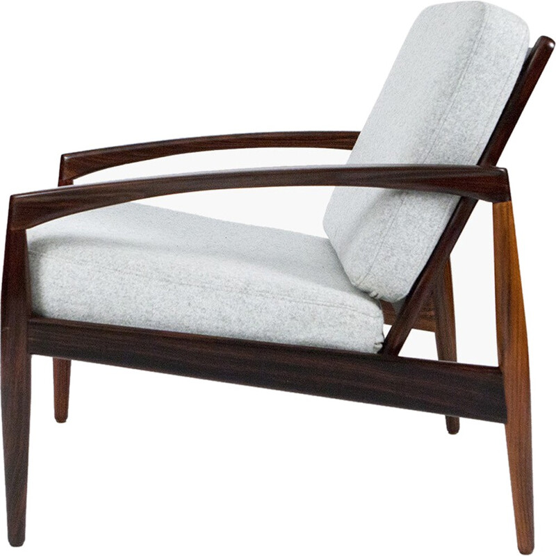 "Model 121" rosewood lounge chair, Kai KRISTIANSEN - 1950s