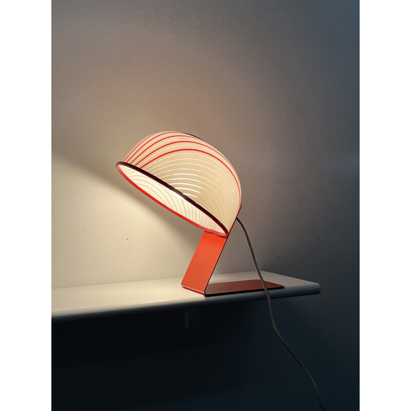 Vintage plastic desk lamp by Molin, Italy 1960s