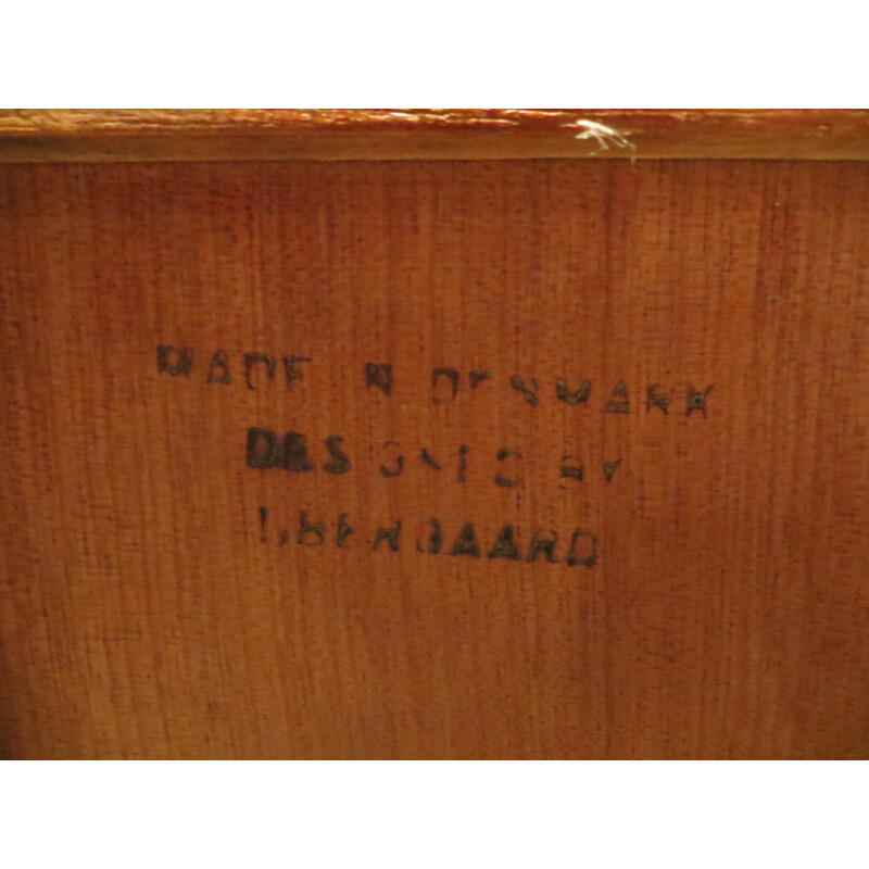 Danish teck chest of drawers, Gunnar Nielsen TIBERGAARD - 1960s