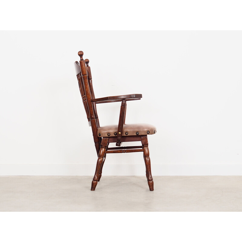 Vintage oak Danish chair, Denmark 1960s