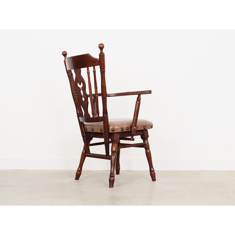 Vintage oak Danish chair, Denmark 1960s