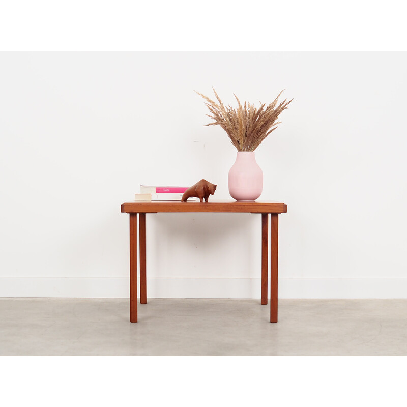 Vintage teak Danish coffee table, 1970s