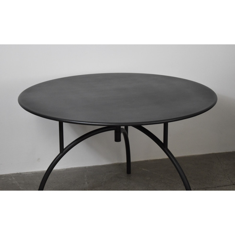 Vintage enameled steel table by Philippe Starck for Driade, Italy 1981s