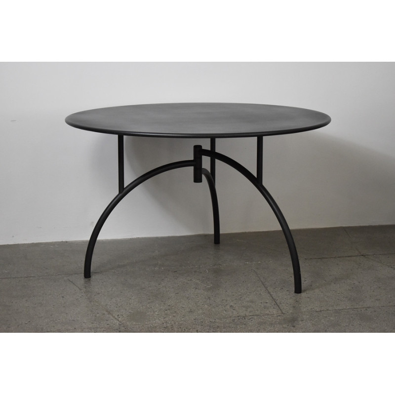 Vintage-Tisch aus emailliertem Stahl von Philippe Starck für Driade, Italien 1981
