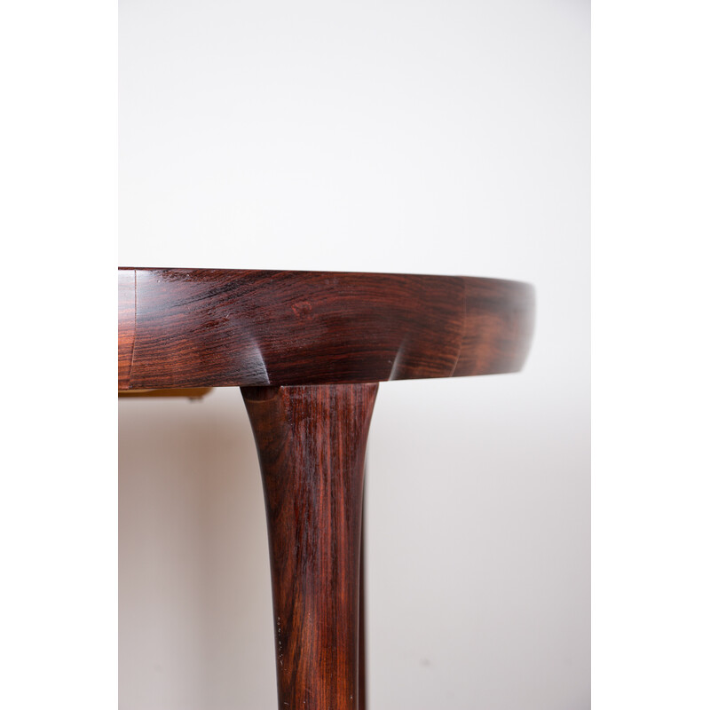 Vintage Danish extendable table in Rio rosewood by Ib Kofod-Larsen for Faarup, 1960