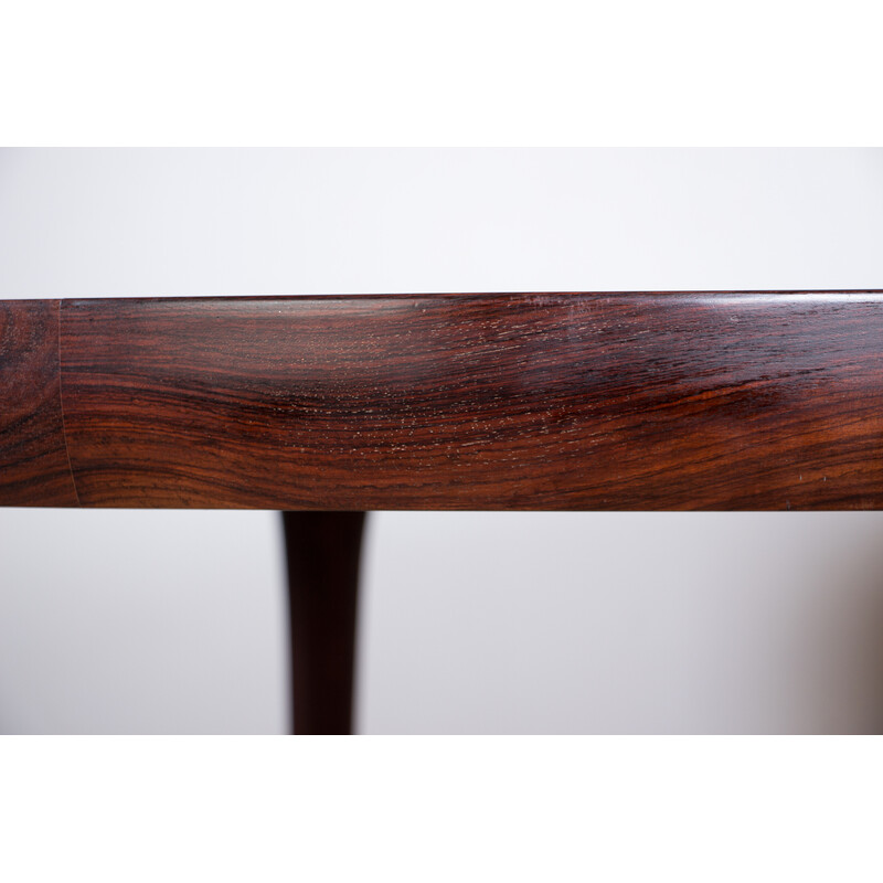 Mesa extensível dinamarquesa Vintage no Rio Rosewood por Ib Kofod-Larsen para Faarup, 1960