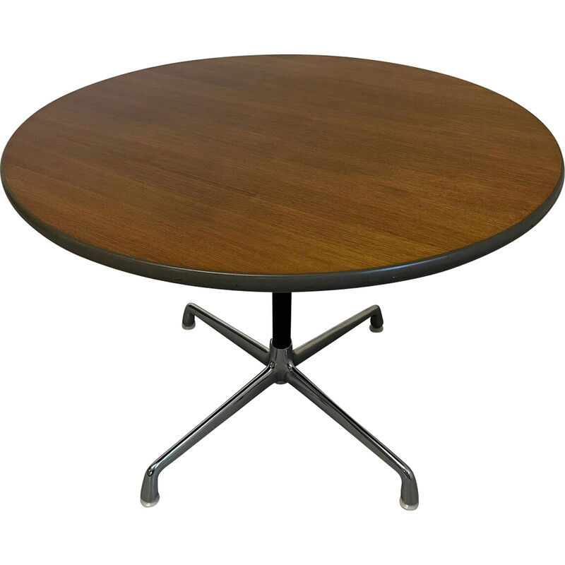 Vintage round table by Charles and Ray Eames for Herman Miller, USA 1970s