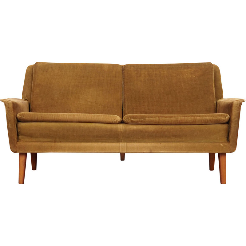 Vintage beechwood sofa by Folke Ohlsson for Fritz Hansen, 1960s