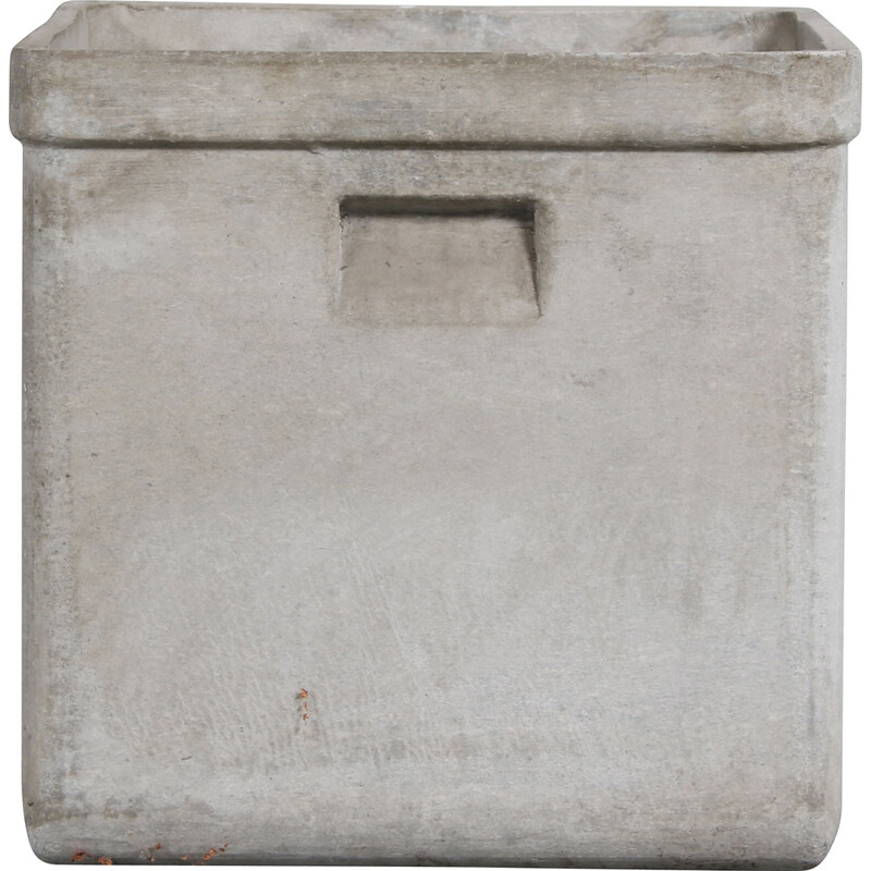 Mid century square cement planter by Willy Guhl, Switzerland 1960s