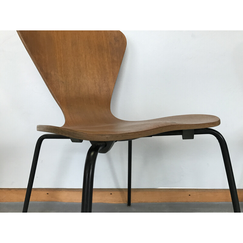 Set of 4 Scandinavian dining chairs - 1960s