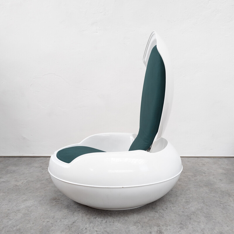 Vintage garden Egg armchair by Peter Ghyczy for Reuter, Germany 1968