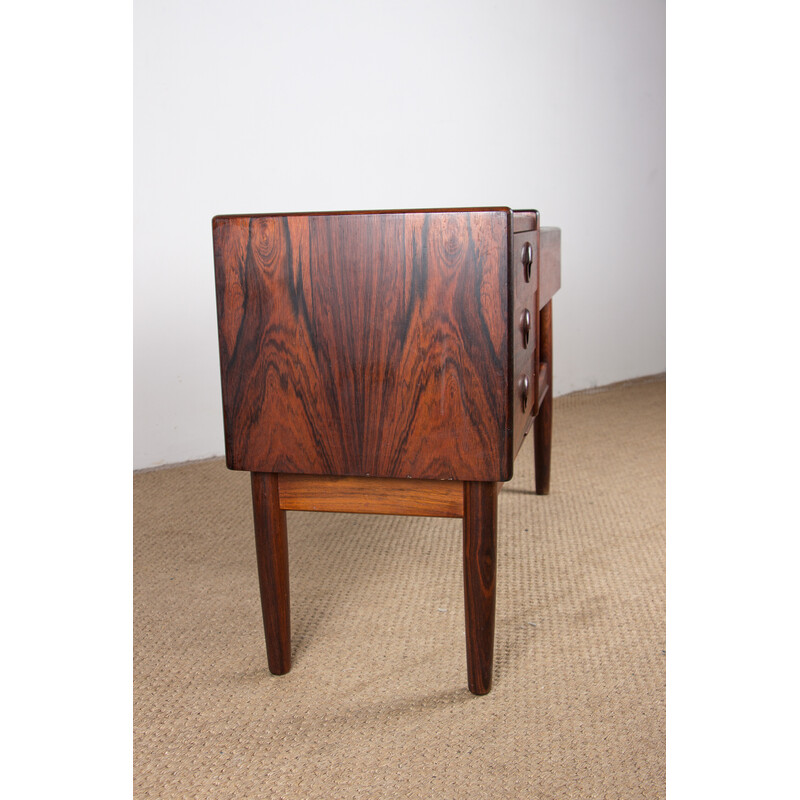 Vintage Danish indoor planter in Rio rosewood by Arne Wahl Iversen for Vinde Mobelfabrik, 1960