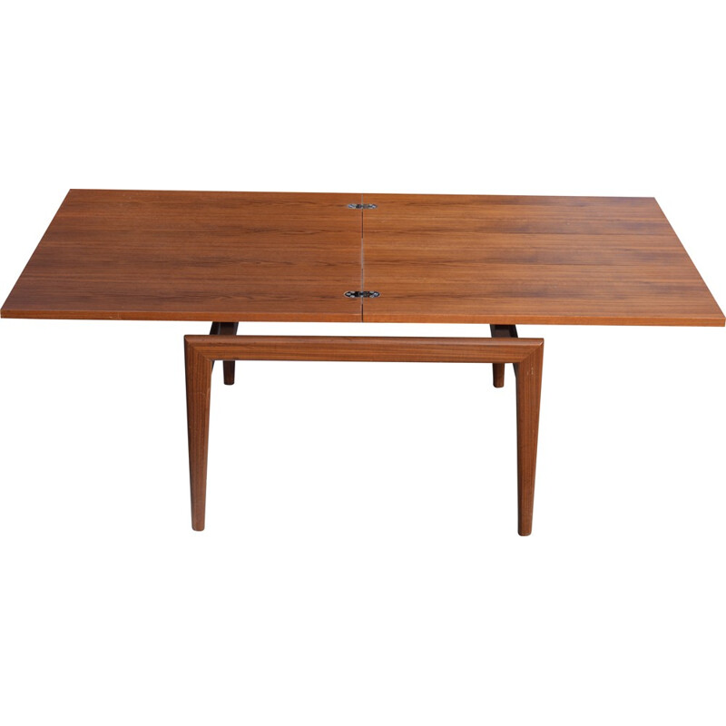 Rosewood couch table in scandinavian design - 1950s