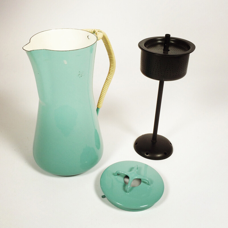 Dansk blue teapot, Jens QUISTGAARD - 1950s