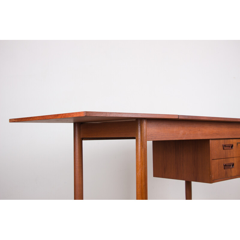 Vintage mesa de teca dinamarquesa por Gunnar Nielsen Tibergaard, 1960