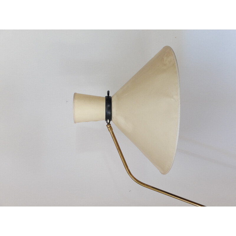 Vintage-Stehlampe mit Pendel von Maurice Flachet, 1950