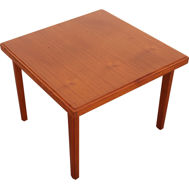 Vintage teak Danish coffee table, 1970s