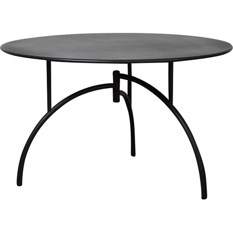 Vintage enameled steel table by Philippe Starck for Driade, Italy 1981s