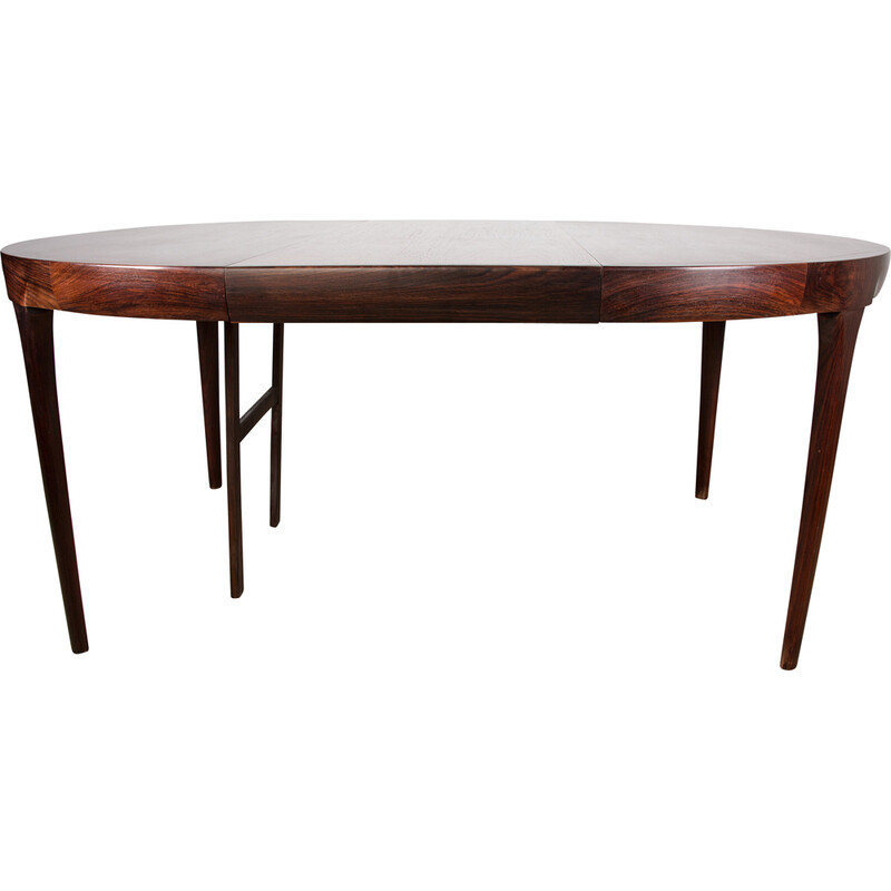 Vintage Danish extendable table in Rio rosewood by Ib Kofod-Larsen for Faarup, 1960