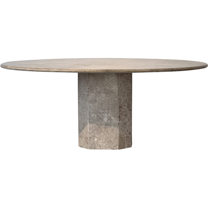 Vintage travertine table