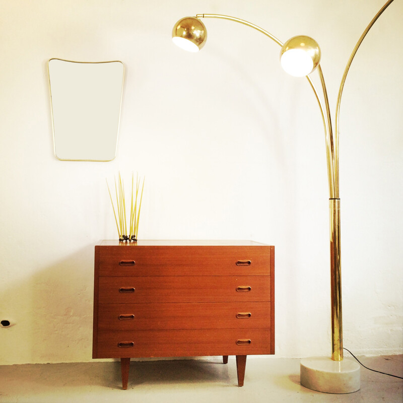 Mid-century chest of drawers with door - 1970s