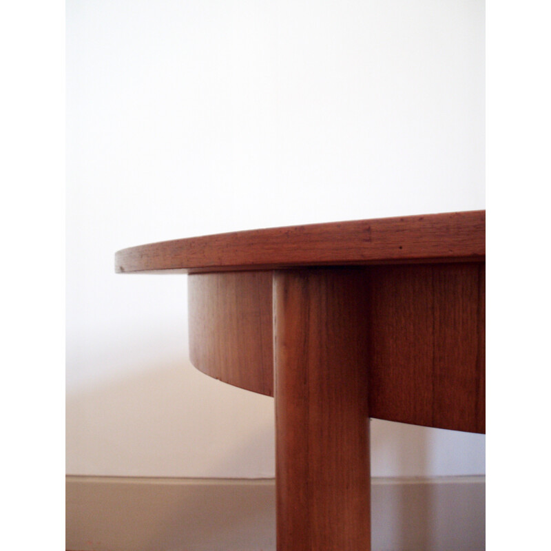 Extendible dining table in teak - 1960s