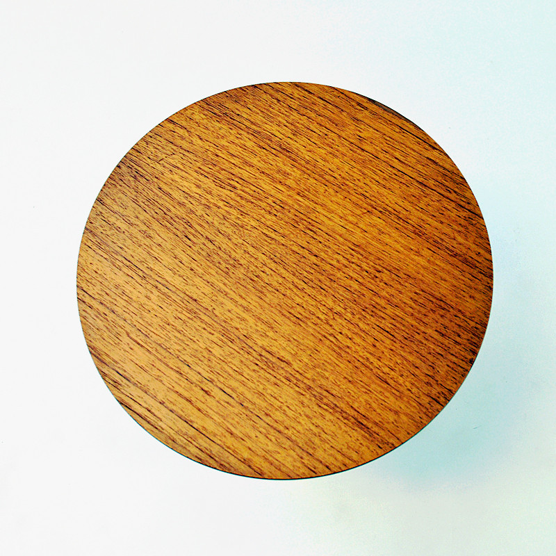 Vintage teak side table by Albert Larsson for Tibro, Sweden 1950s