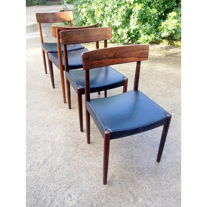 Set of 4 Troeds Bjärnum chairs in teak, Nils JONSSON - 1960s