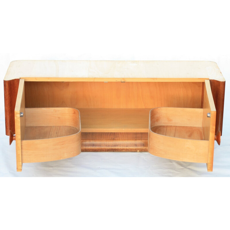 Vintage sideboard by Jindrich Halabala, Czechoslovakia 1950s