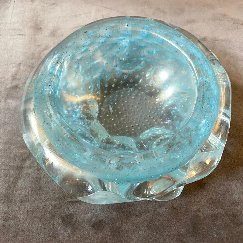 Mid century Murano glass ashtray by Barovier, 1970s