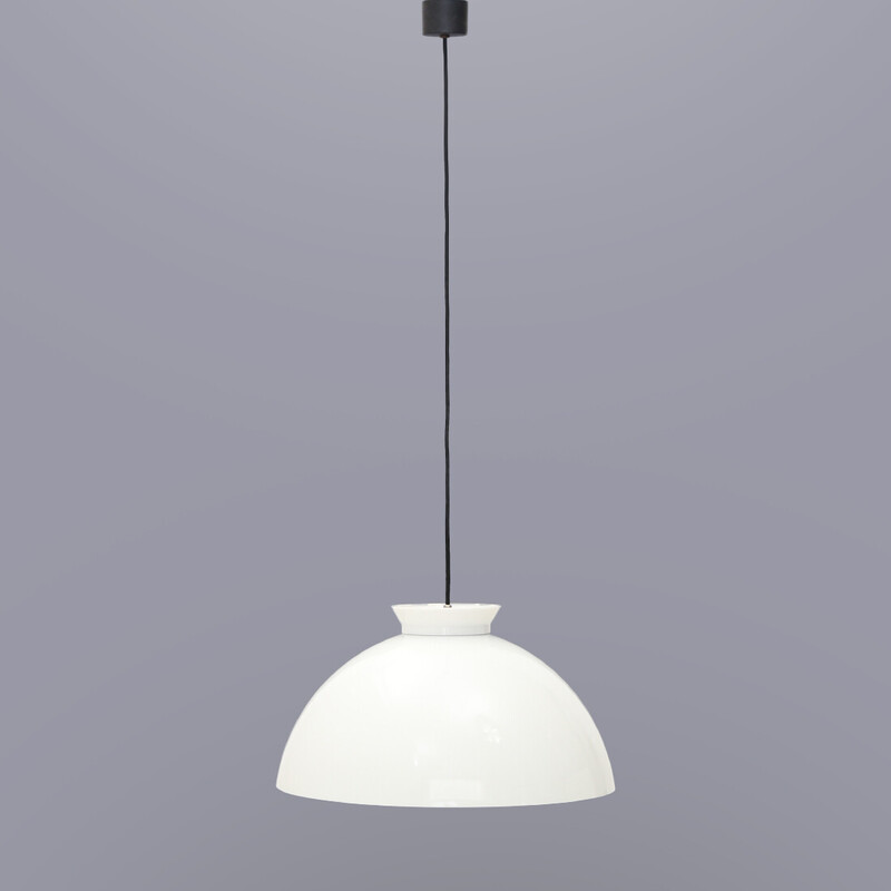 Vintage metal pendant lamp "Kd6" by Achille and Pier Giacomo Castiglioni for Kartell, 1960s