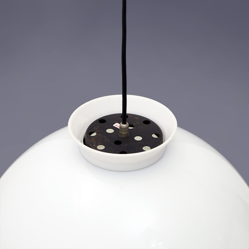 Vintage metal pendant lamp "Kd6" by Achille and Pier Giacomo Castiglioni for Kartell, 1960s