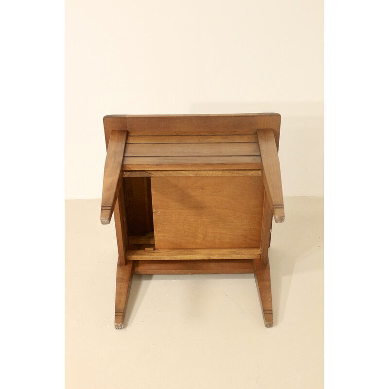 Scandinavian vintage teak side table, 1960s