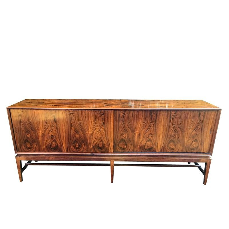 Rosewood sideboard Haslev Mobelsnedkeri, Severin HANSEN - 1960s