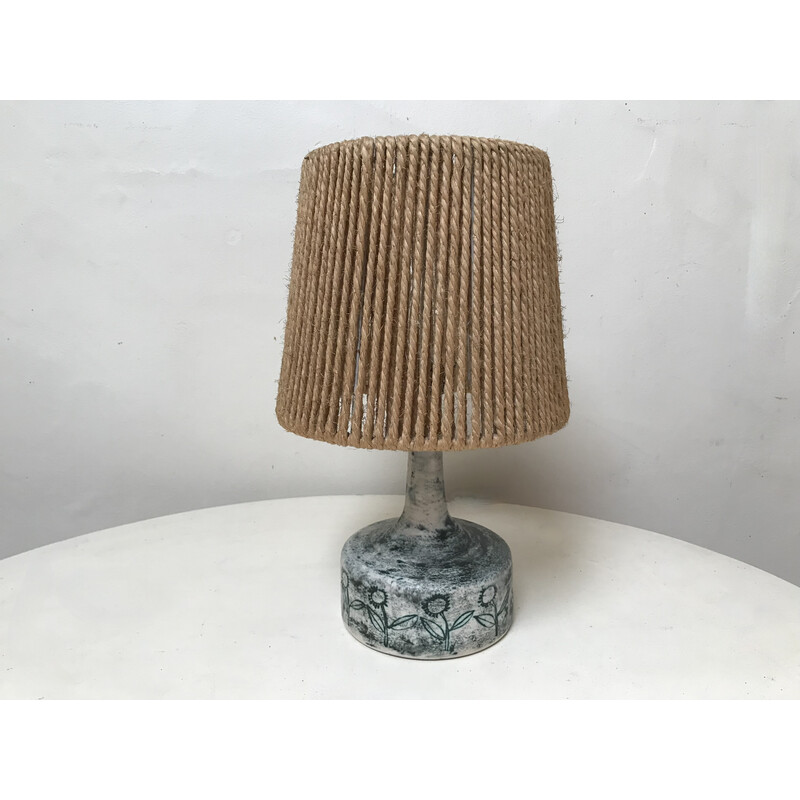 Vintage ceramic lamp by Jacques Blin, 1950s