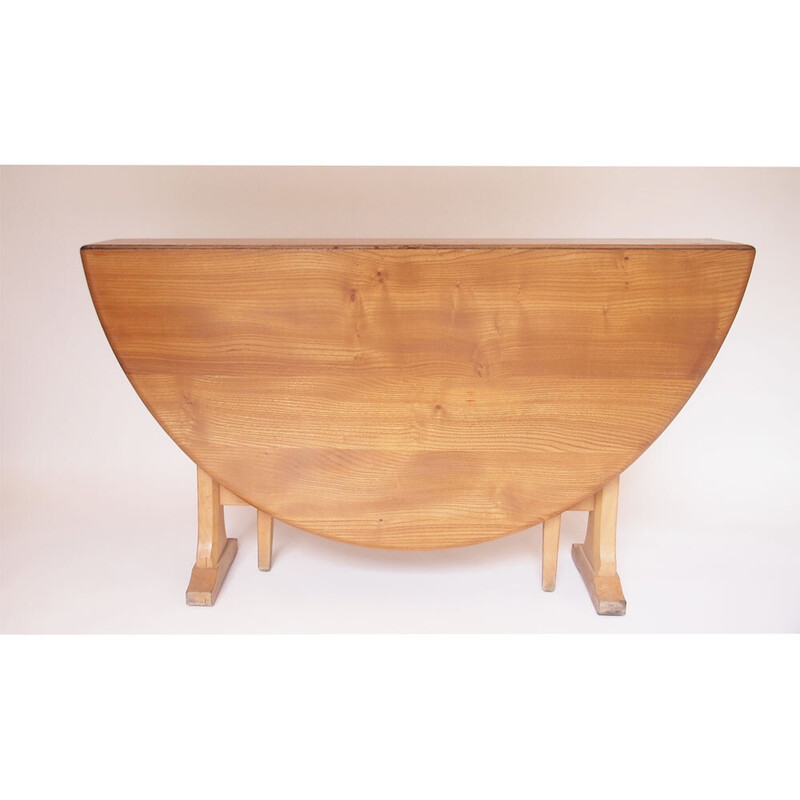 Mesa plegable de época Ercol con 2 hojas, 1960-1970