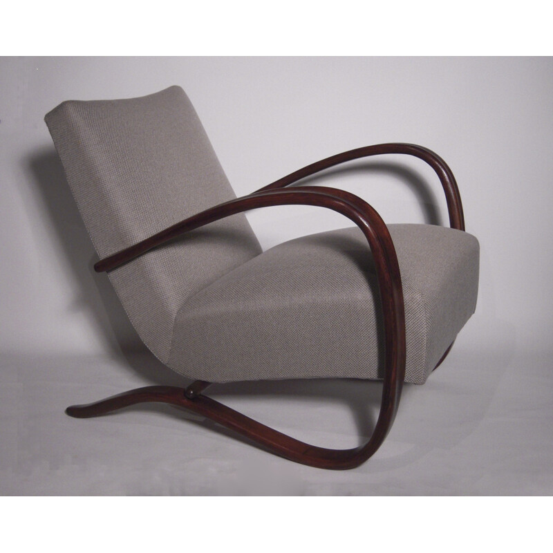 Paire de fauteuils club Thonet, Jindrich HALABALA - 1930