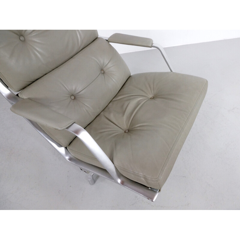 Kill International grey lounge chair "FK85", Preben FABRICIUS and Jorgen KASTHOLM - 1960s