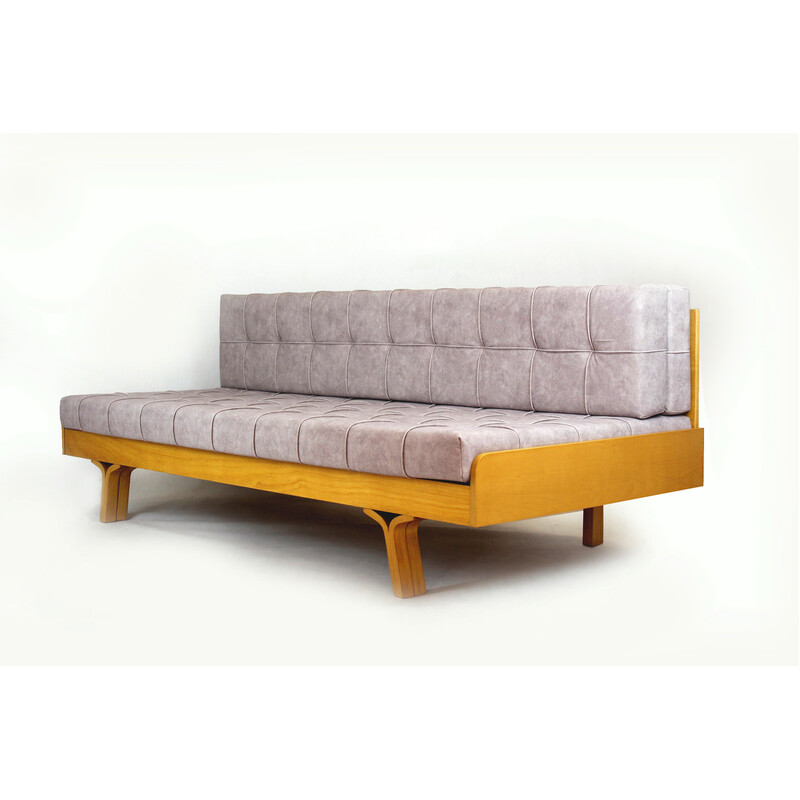 Mid-century convertible sofa by Ludvik Volak for Holesov, 1960s