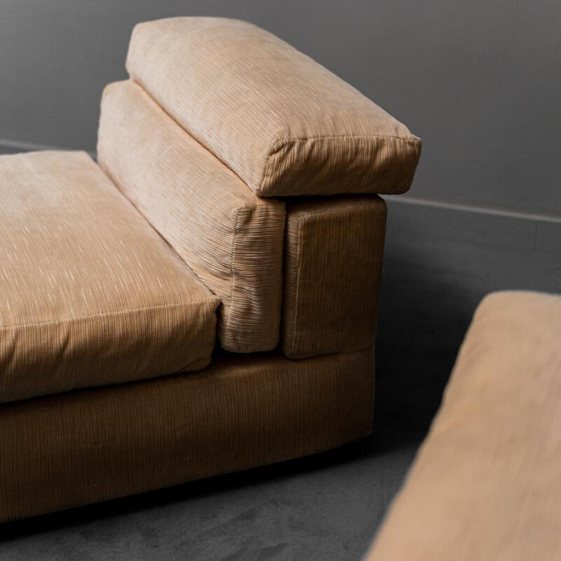 Fauteuil vintage Erasmo par Afra Bianchi et Tobia Scarpa pour B et B, 1970