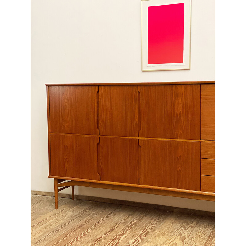 Credenza scandinava vintage in teak, 1969