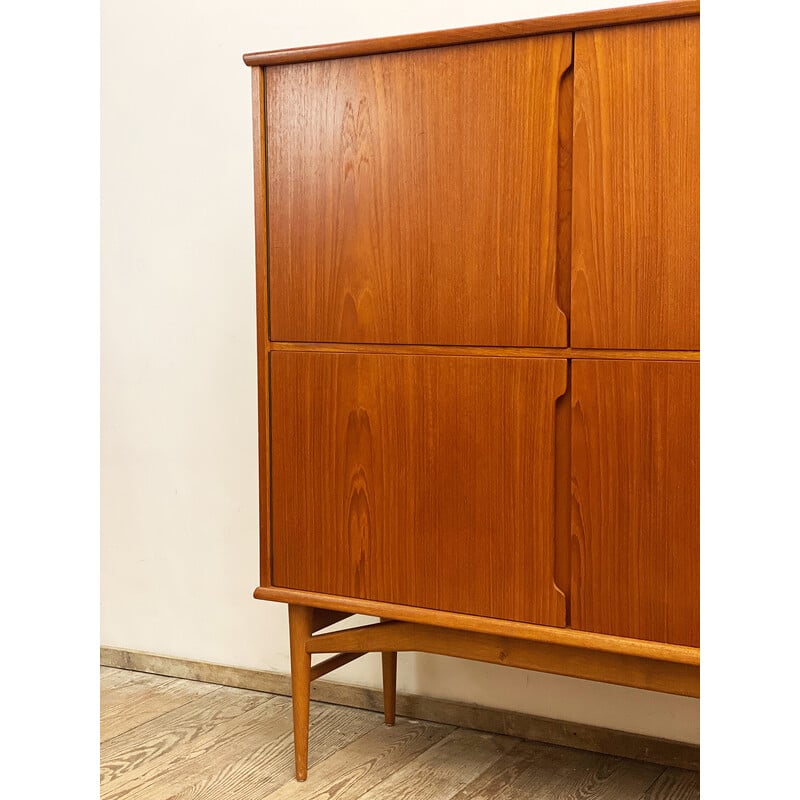 Enfilade scandinave vintage en teck, 1969